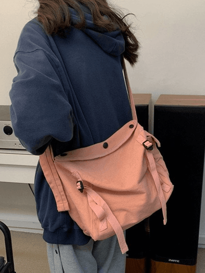 Large Capacity Vintage Shoulder Bag