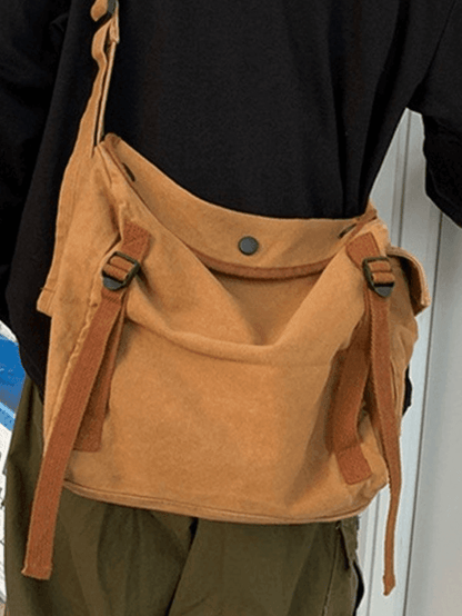 Large Capacity Vintage Shoulder Bag