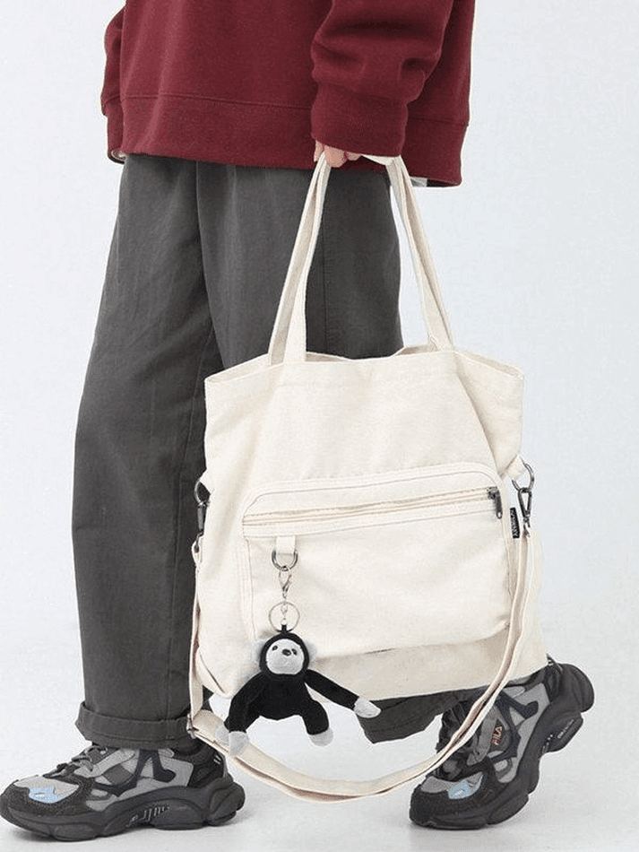 Vintage Cartoon Pendant Shoulder Bag