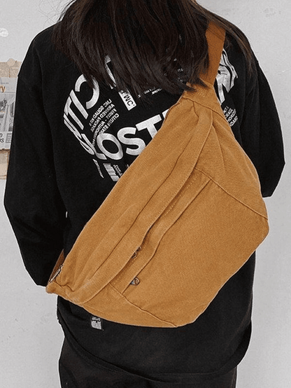 Vintage Wash Capability Shoulder Bag