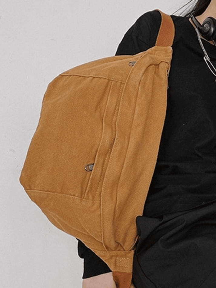 Vintage Wash Capability Shoulder Bag
