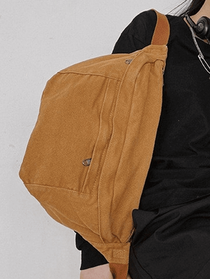 Vintage Wash Capability Shoulder Bag