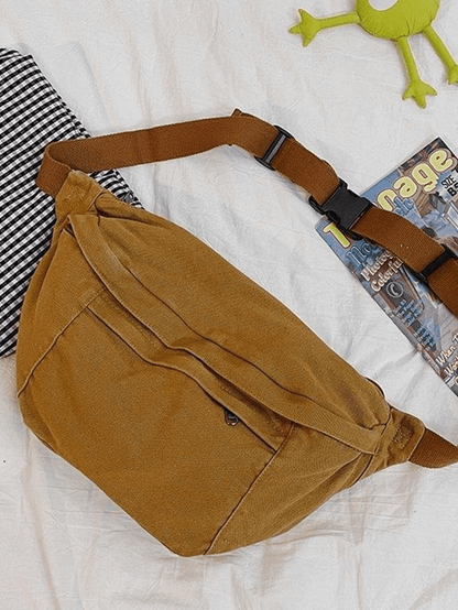 Vintage Wash Capability Shoulder Bag