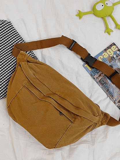Vintage Wash Capability Shoulder Bag