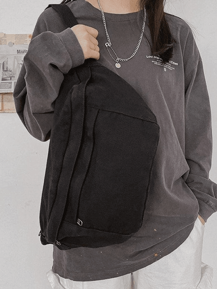 Vintage Wash Capability Shoulder Bag
