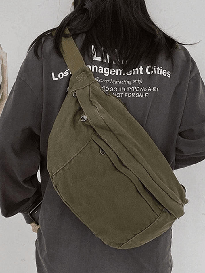 Vintage Wash Capability Shoulder Bag