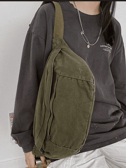 Vintage Wash Capability Shoulder Bag