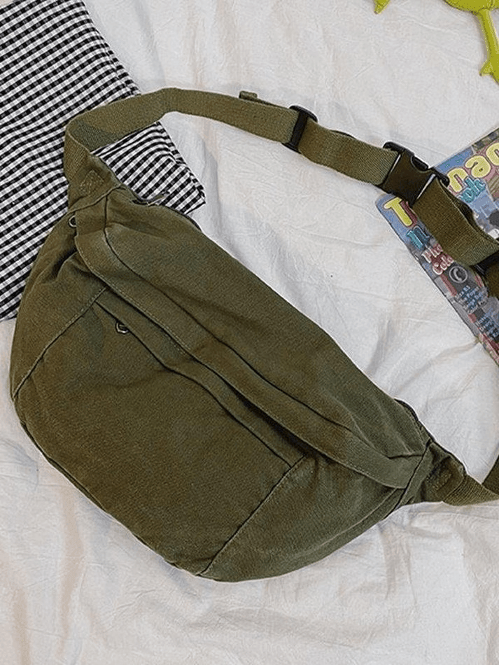 Vintage Wash Capability Shoulder Bag