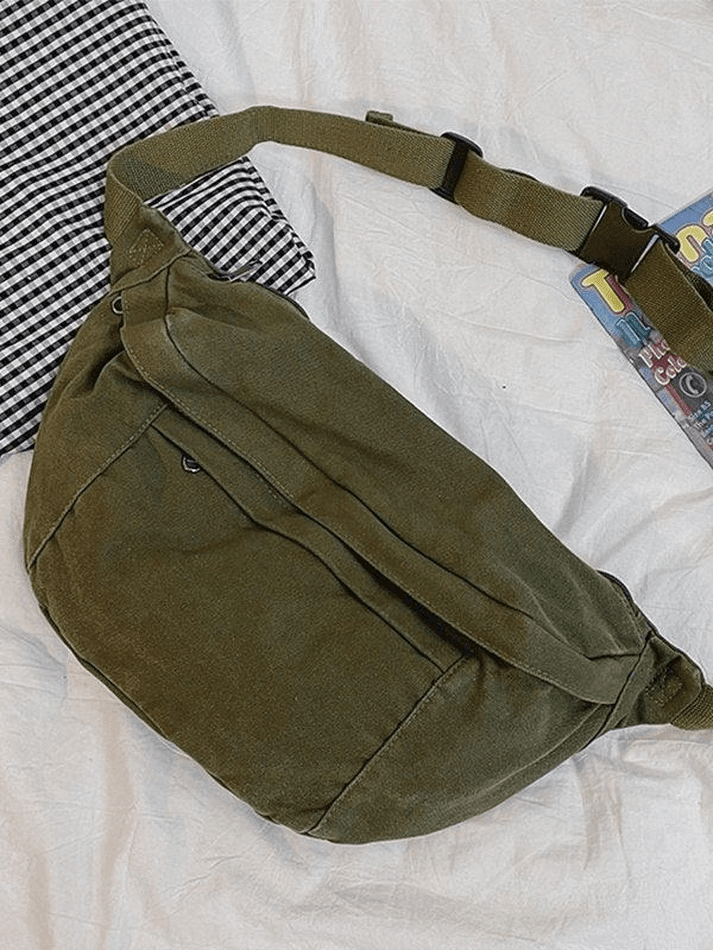 Vintage Wash Capability Shoulder Bag