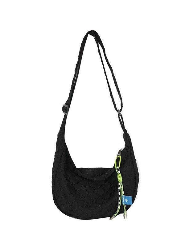 Plaid shoulder bag