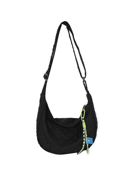 Plaid shoulder bag