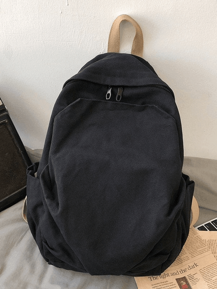 Vintage Wash College School Backpack