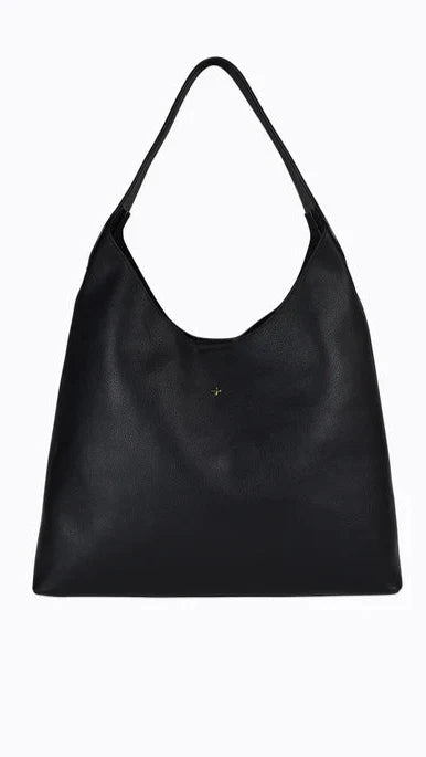 Duke Hobo Bag - Black PU