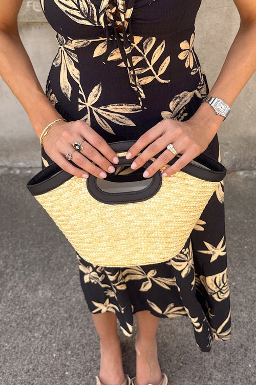 Carson Straw Bag