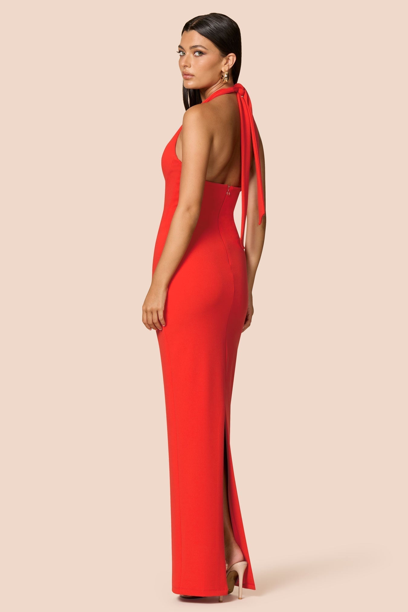 Nookie Demi Gown -  Cherry