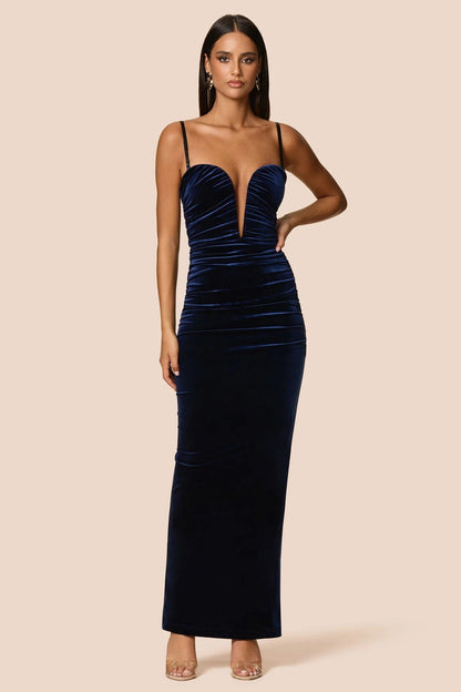 Nookie Nina Gown -  Navy