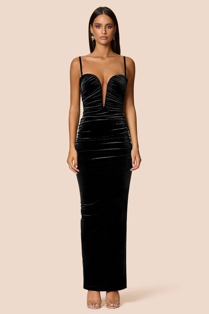 Nookie Nina Gown -  Black