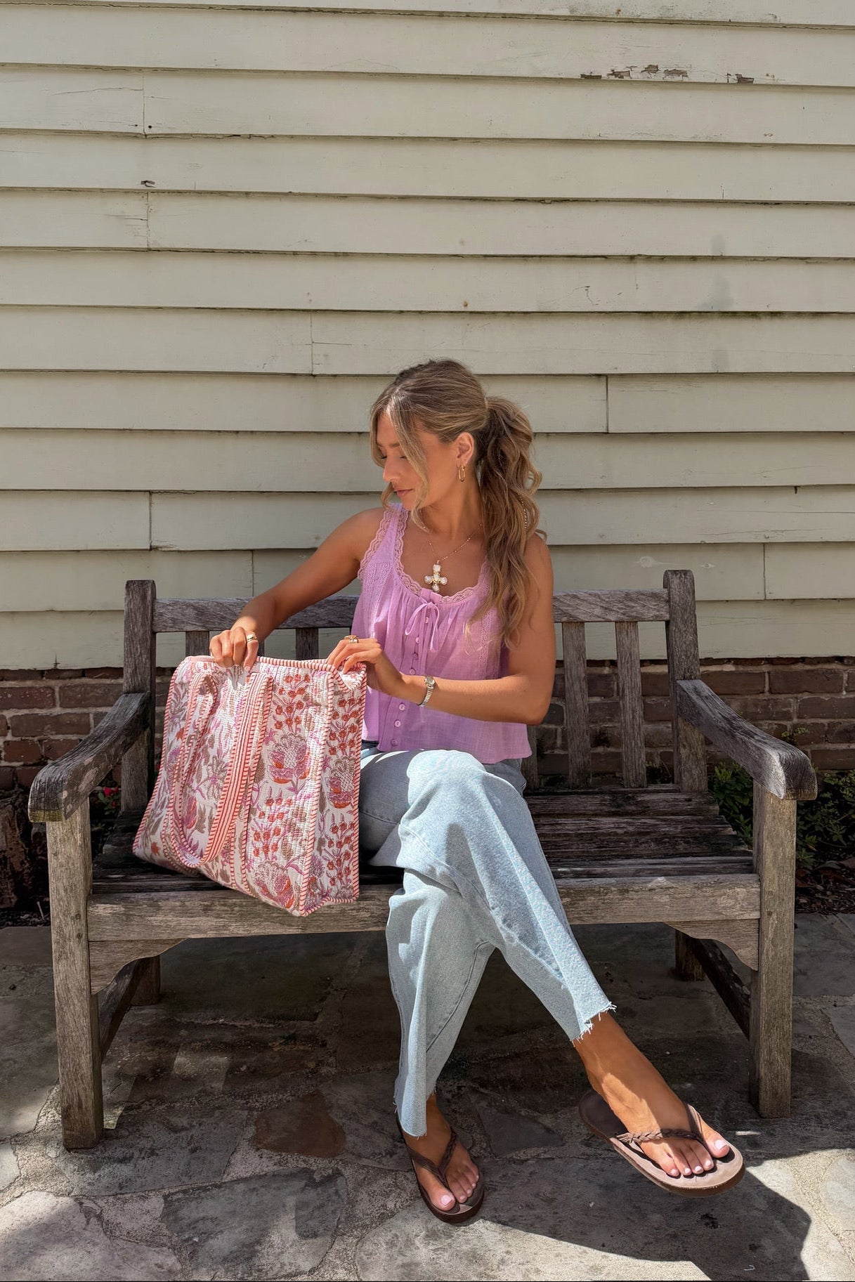 Sunday Stroll Tote Bag