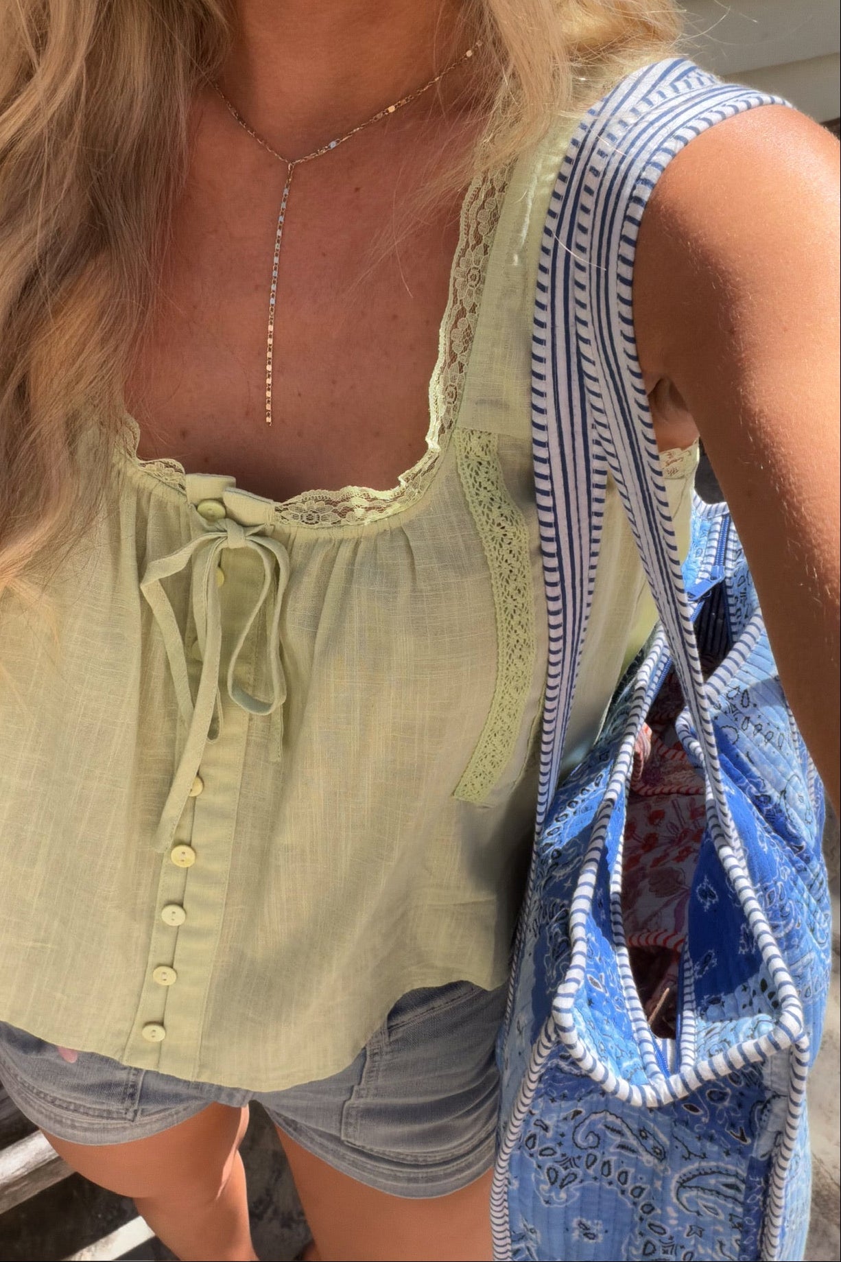 Shades of Blue Tote Bag