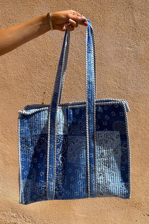 Shades of Blue Tote Bag