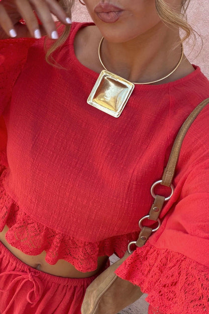 Waste No Time Necklace