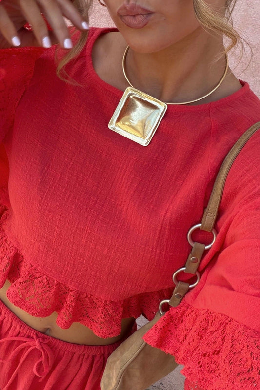 Waste No Time Necklace