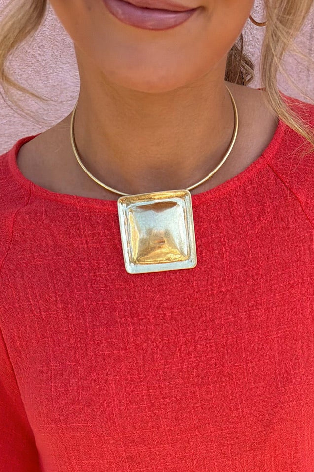 Waste No Time Necklace